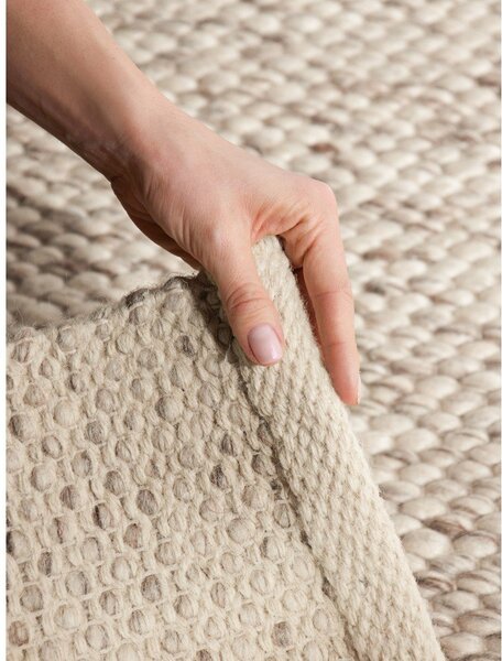 Ročno tkana volnena preproga v bež in naravni barvi 160x230 cm Lyon Beans – Elle Decoration