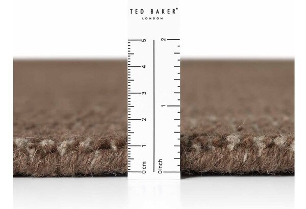 Rjava ročno tkana volnena preproga 120x170 cm Greenwich – Ted Baker
