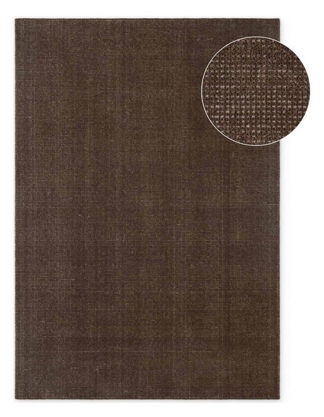Rjava ročno tkana volnena preproga 120x170 cm Greenwich – Ted Baker