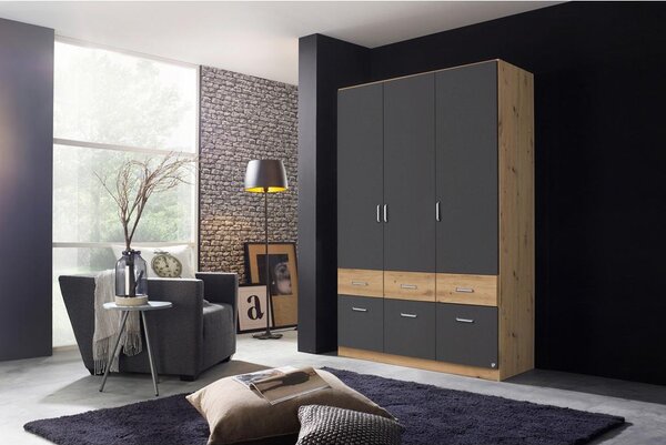 Modern Living Omara S Klasičnimi Vrati Aalen, Temno Siva