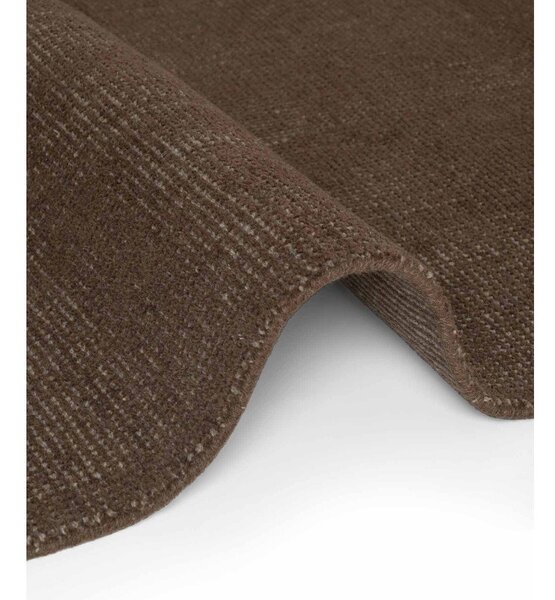 Rjava ročno tkana volnena preproga 120x170 cm Greenwich – Ted Baker