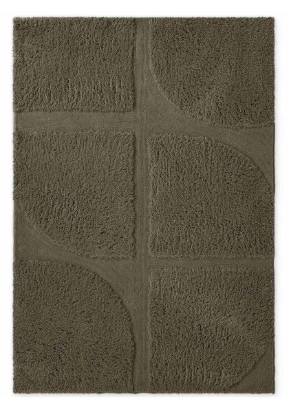 Kaki zelena ročno tkana preproga 120x180 cm Lambeth Jasper – Ted Baker