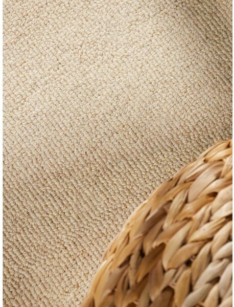 Bež ročno tkana volnena preproga 160x230 cm Puristic Knots – Elle Decoration