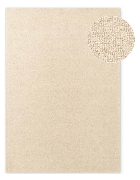 Bež ročno tkana volnena preproga 160x230 cm Puristic Knots – Elle Decoration