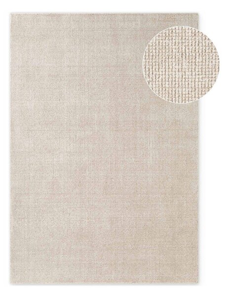 Kremno bela ročno tkana volnena preproga 200x300 cm Greenwich – Ted Baker