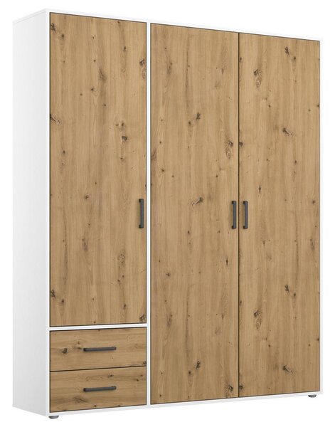 Modern Living Omara S Klasičnimi Vrati Voyager, Barva Hrasta, Bela