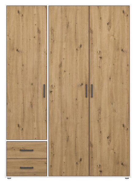 Modern Living Omara S Klasičnimi Vrati Voyager, Barva Hrasta, Bela