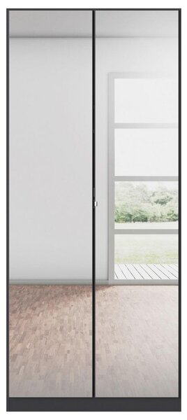 Modern Living Omara Za Oblačila Reflect, Temno Siva
