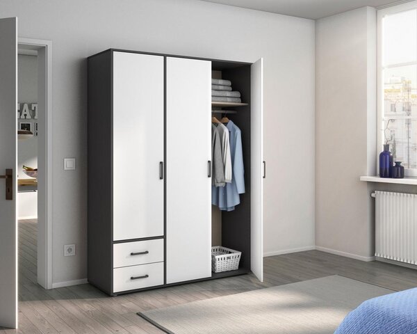Modern Living Omara S Klasičnimi Vrati Voyager, Bela, Siva