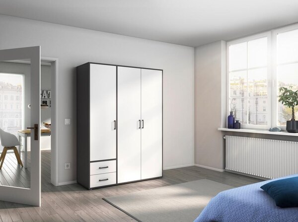 Modern Living Omara S Klasičnimi Vrati Voyager, Bela, Siva