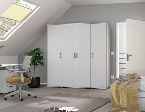 Modern Living Omara S Klasičnimi Vrati Voyager, Bela