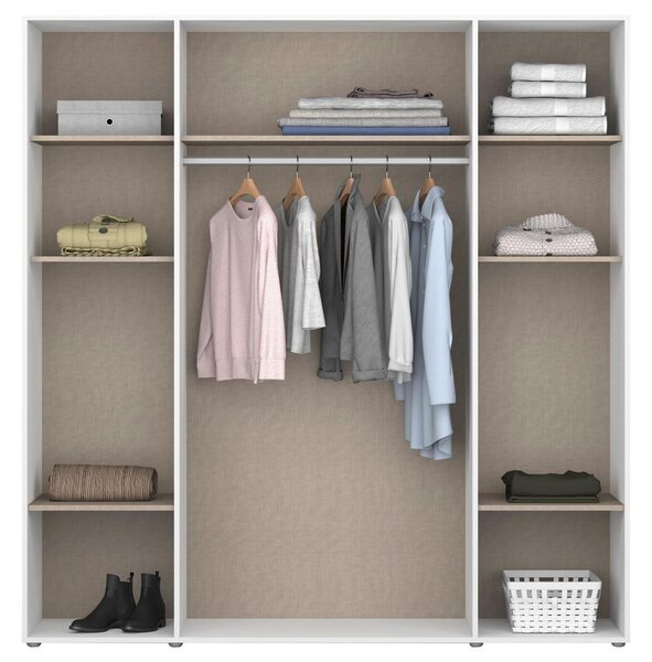 Modern Living Omara S Klasičnimi Vrati Voyager, Bela