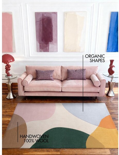 Ročno tkana volnena preproga 120x170 cm Hackney Clarissa – Ted Baker