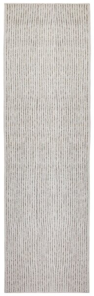 TEKAČ 80/250 cm taftano srebrne barve