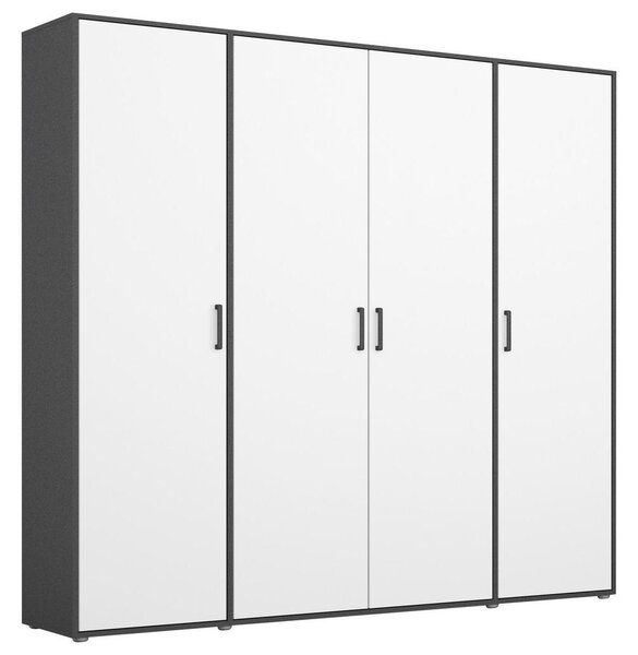 Modern Living Omara S Klasičnimi Vrati Voyager, Bela, Siva