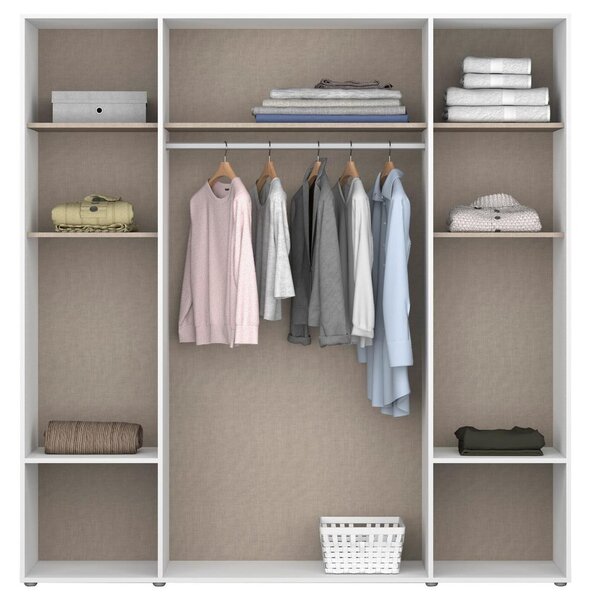 Modern Living Omara S Klasičnimi Vrati Voyager, Bela