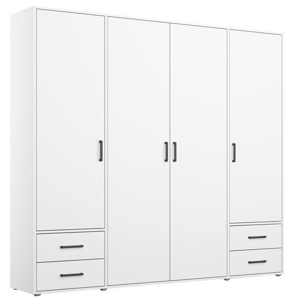 Modern Living Omara S Klasičnimi Vrati Voyager, Bela