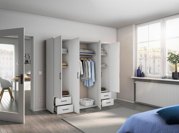 Modern Living Omara S Klasičnimi Vrati Voyager, Bela