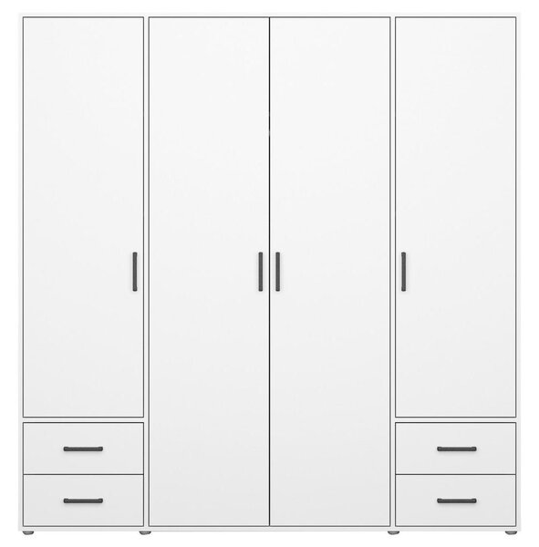 Modern Living Omara S Klasičnimi Vrati Voyager, Bela