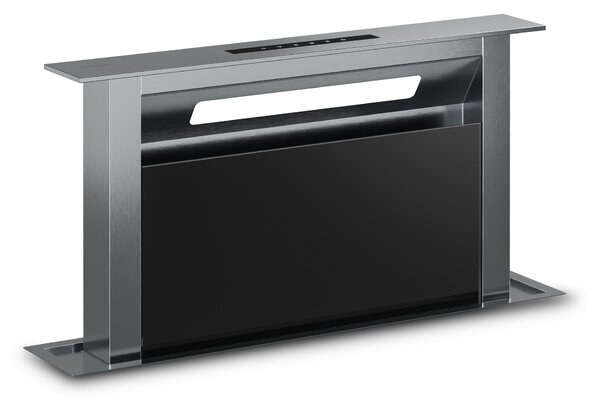 Klarstein Vgradna napa Verosteel, minimalistična, zmogljiva, EEC A++, 853,3 m³/h, 60 cm
