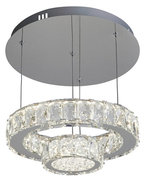 KRISTALNA VISEČA SVETILKA Clover 35/70 cm 33 W