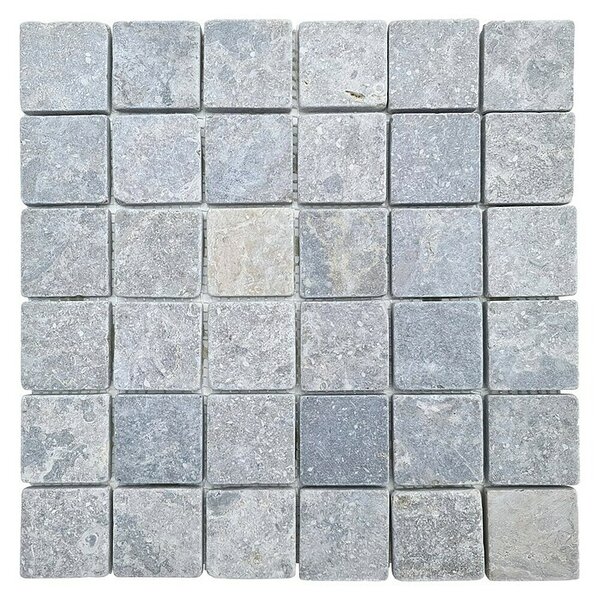 Mozaična ploščica Quadrat Uni MOS TN48LG (30,5 x 30,5 cm, Svetlo-sive barve, Mat)