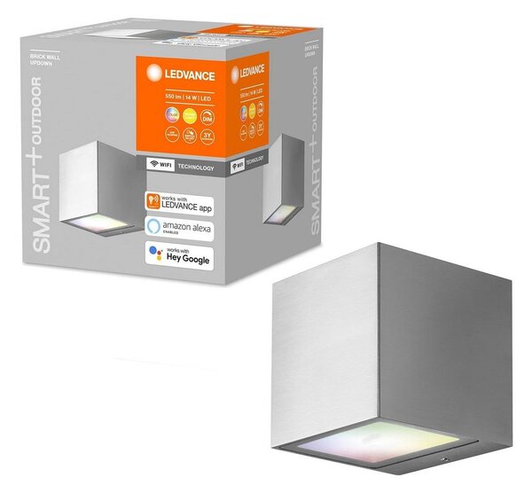 Ledvance - LED RGBW Zatemnitvena zunanja svetilka BRICK LED/14W/230V Wi-Fi IP44