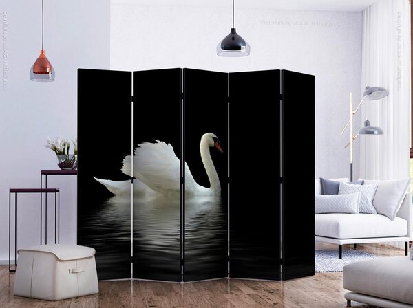 Artgeist Paravan Swan I, 5-Delni, Dvostranski