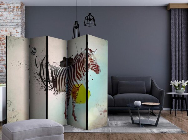 Artgeist Paravan In Disharmony With Nature I, 5-Delni, Dvostranski