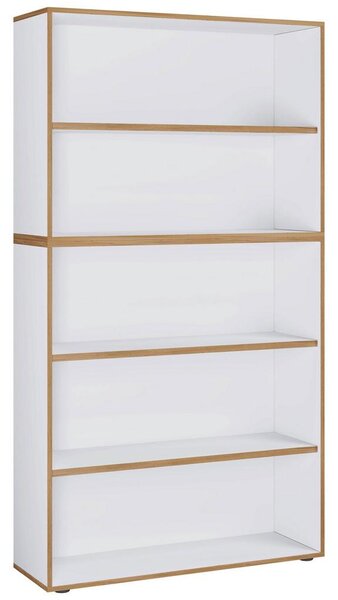 P & B Pisarniški Regal Salia B100, Bela, Barva Hrasta
