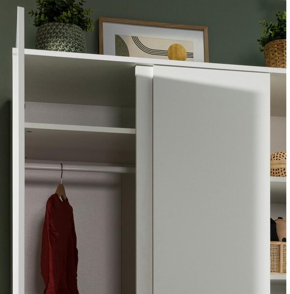 P & B Omara Za Oblačila Image, Bela, 120 Cm