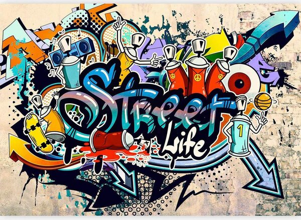 Artgeist Fototapeta Street Life, 150x105cm