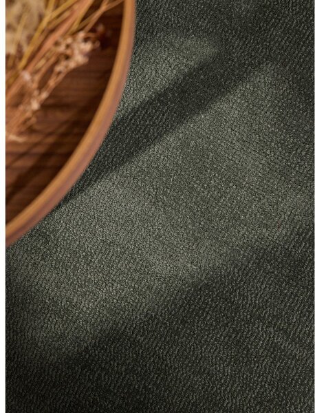Temno zelena ročno tkana preproga iz mešanice volne 125x200 cm Kari Organic – Villeroy&Boch