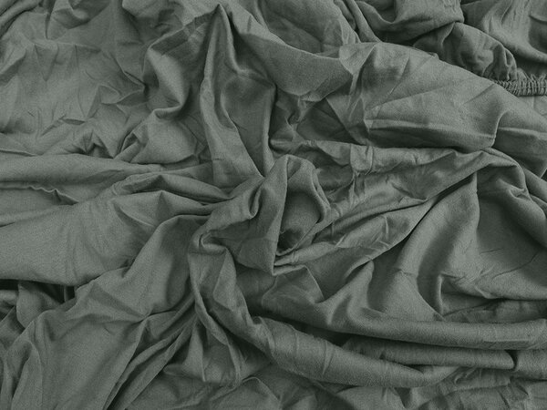 Jersey rjuha temno zelena 180 x 200 cm