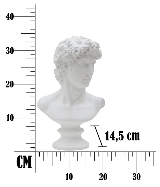 Bela dekorativna figurica Mauro Ferretti Roman