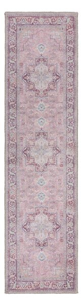 Svetlo rdeč pralen tekač iz mešanice recikliranih vlaken 60x230 cm Windsor – Flair Rugs