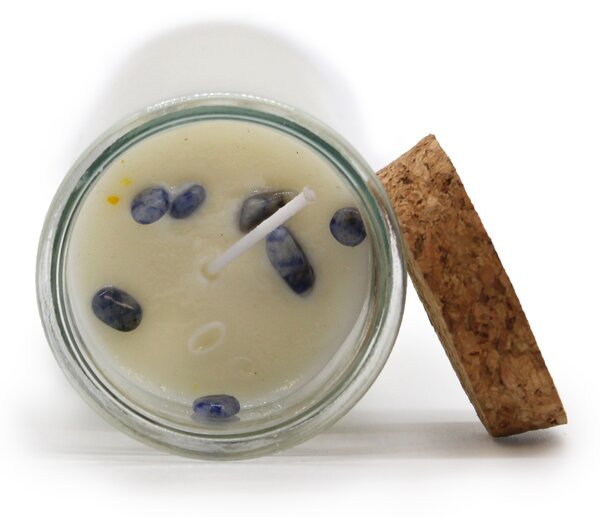 Energijska sveča – ZAŠČITA - Glass, Soywax - Birma - Home warming