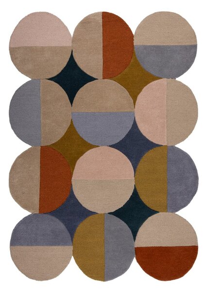 Ročno tkana volnena preproga 200x290 cm Mia Ellipse – Flair Rugs