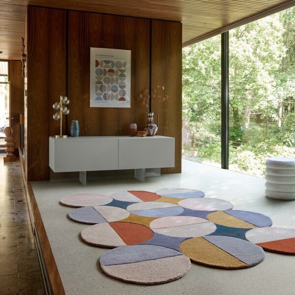 Ročno tkana volnena preproga 200x290 cm Mia Ellipse – Flair Rugs
