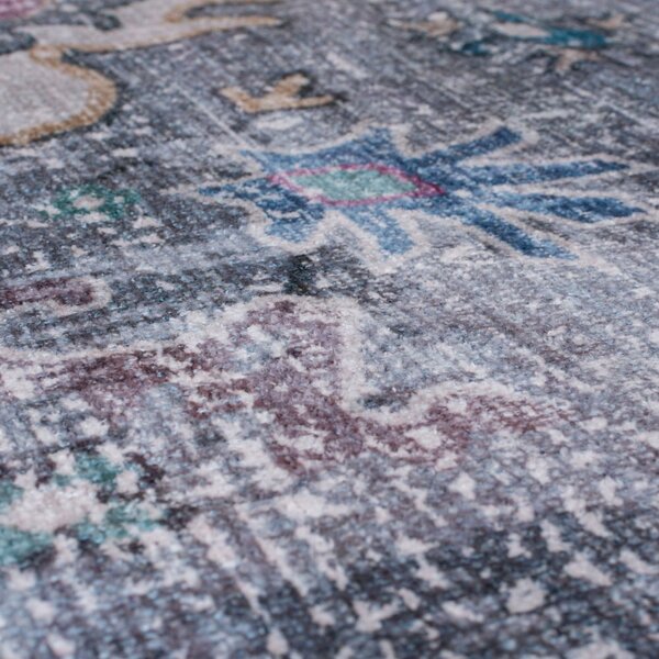 Modro-siva pralna preproga 230x160 cm Millie - Flair Rugs