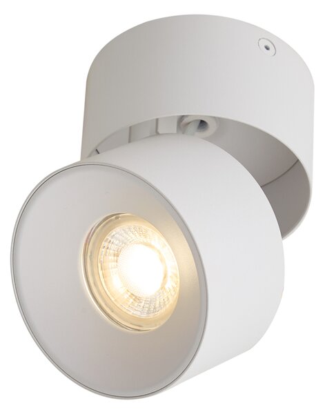 Sodoben nadgradni reflektor bel GU10 50 mm nagiben - Echo