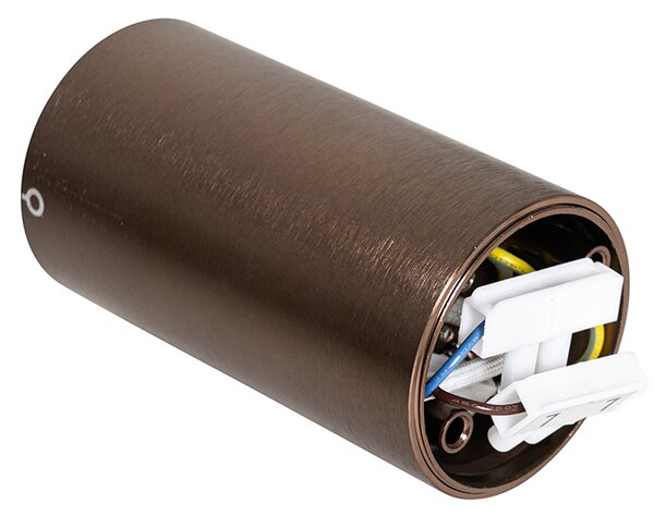 Moderni reflektor temno bronaste barve 5,5 cm - Tuba