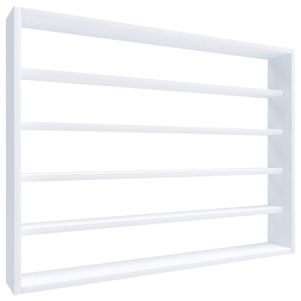 STENSKI REGAL 80/60/10 cm bela