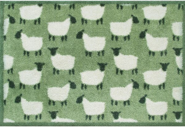 PREDPRAŽNIK Flock green 60/85 cm potiskano zelena