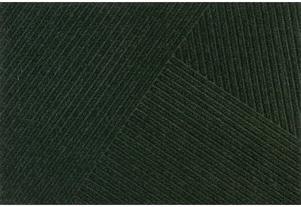 PREDPRAŽNIK Stripes midnight green 60/90 cm potiskano zelena