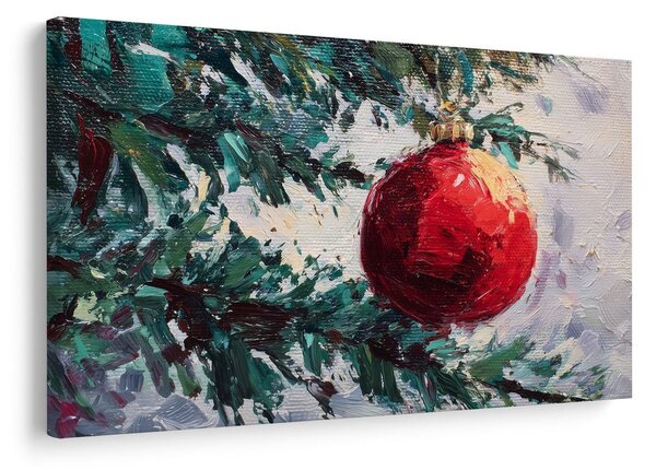 Slika praznični okras na drevesu