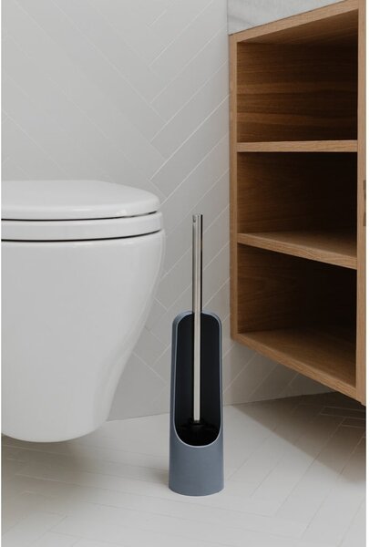 Modra plastična WC ščetka Touch – Umbra