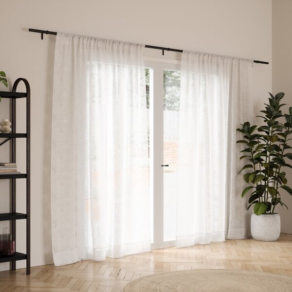 Jeklena karnisa z nastavljivo dolžino 163 - 325 cm Zen – Umbra