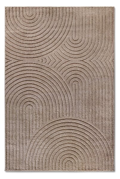 Svetlo rjava preproga 80x120 cm Panglao New York Taupe – Elle Decoration