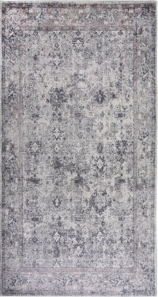 Siva pralna preproga 80x150 cm Vintage Orient – Vitaus